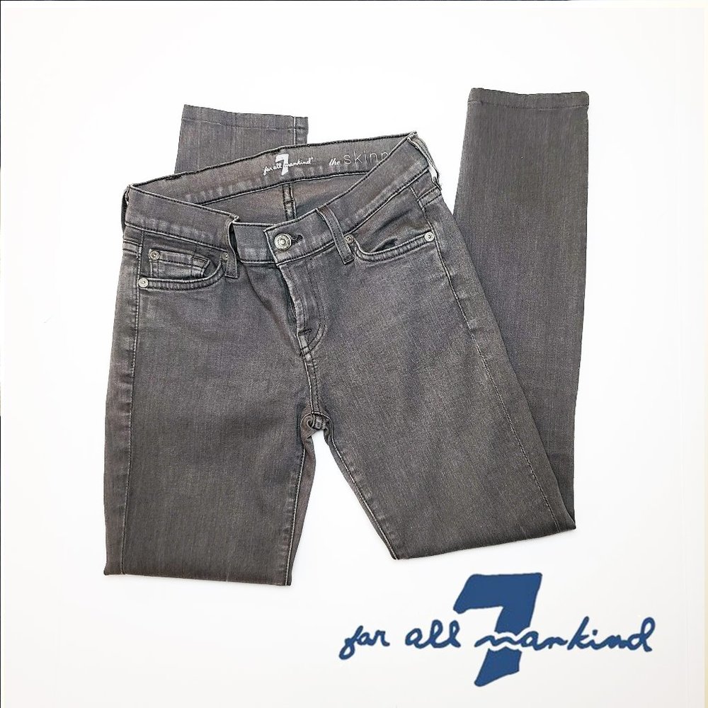 7 for all mankind skinny denim